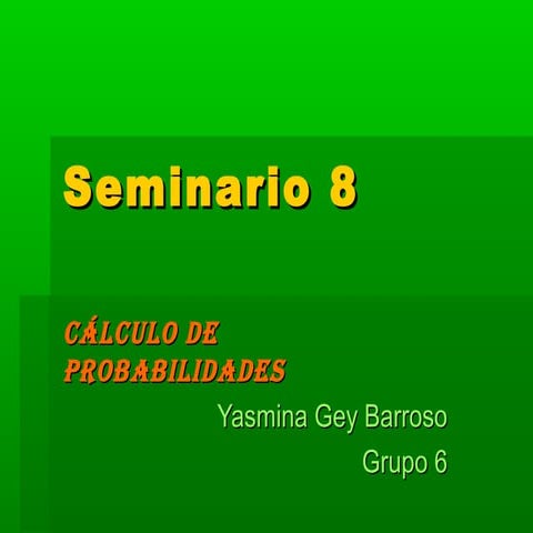 Seminario 8
