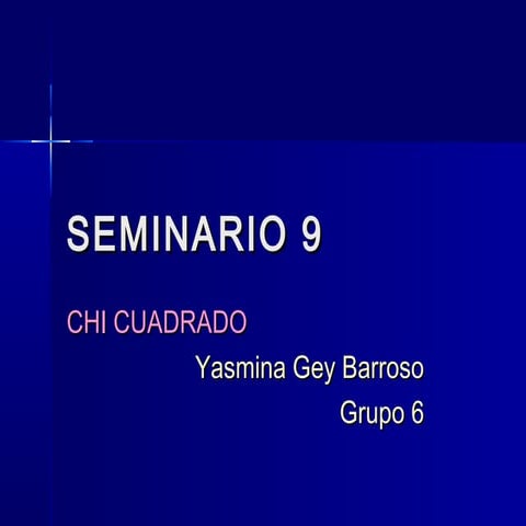Seminario 9