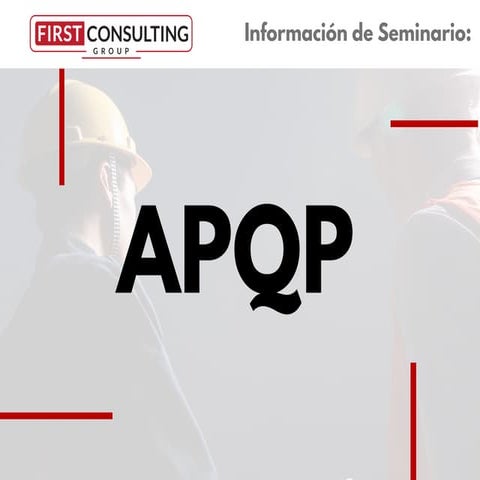 Seminario APQP
