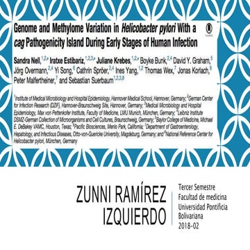 Seminario Biología Molecular