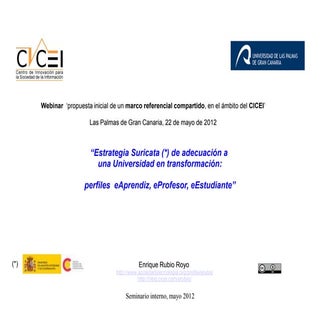 “Estrategia Suricata (*) de adecuac...