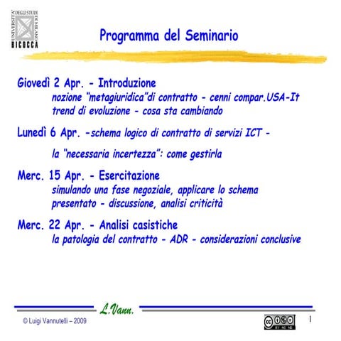 Luigi Vannutelli, Informatica e Contratti: un’evoluzione in atto. Come gestir...