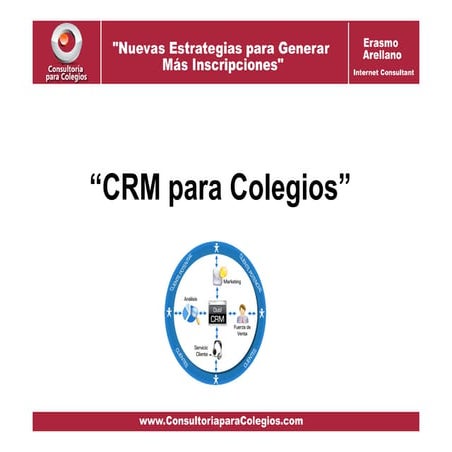 Analisis de Caso real de CRM en Colegios