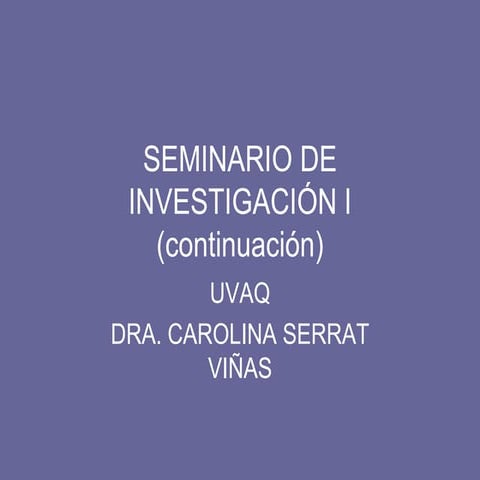Seminario De InvestigacióN.1.B