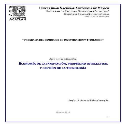 Seminario de investigación i edhi ilana méndez