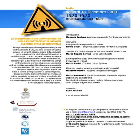 Seminario Elettromagnetici