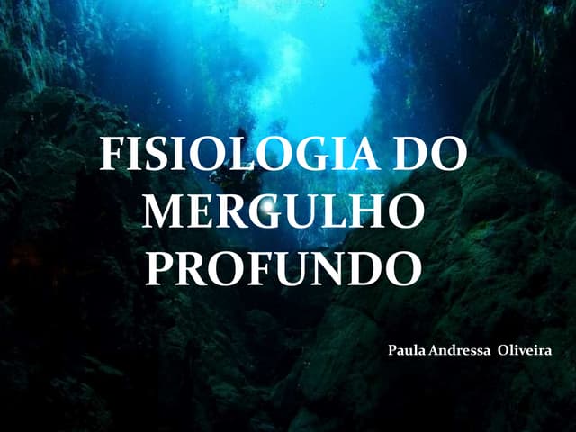 Fisiologia do mergulho