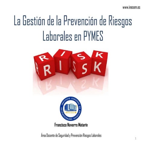 Seminario gestión PRL en PYMES