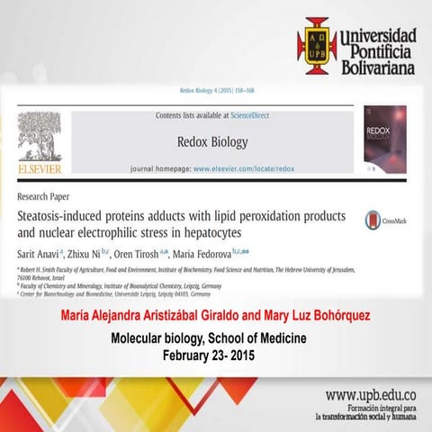 Seminario biología molecular