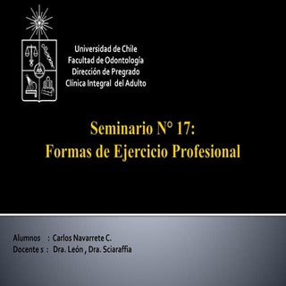Seminario n° 17