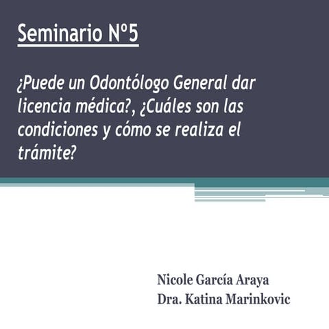 Seminario nº5