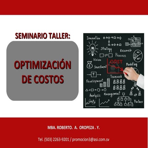 Seminario optimizacion de costos