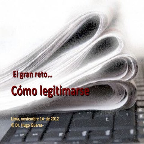 El futuro de la prensa, una visión crítica.