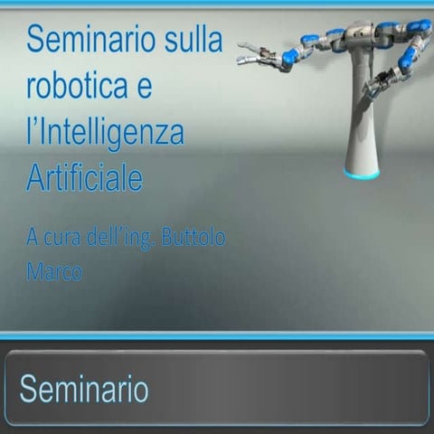 Seminario robotica ia