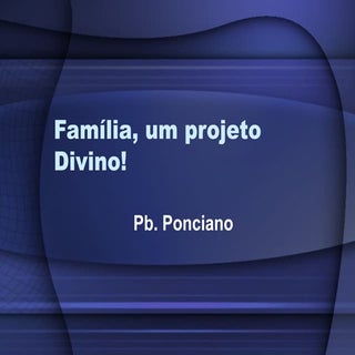 Seminário sobre Família Ponciano