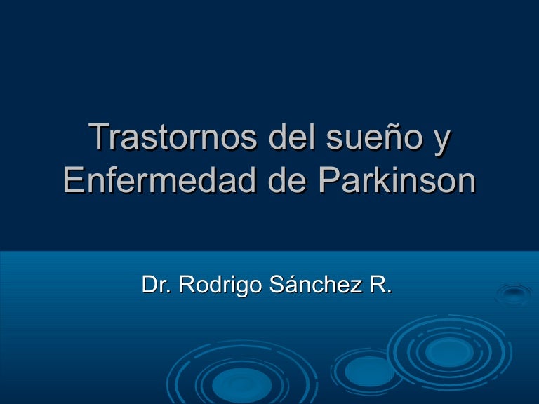 enfermedades desorden del sueño