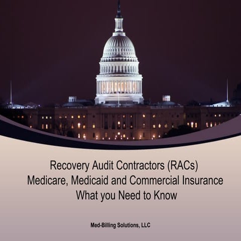 The RAC's are coming: Is your medical practice prepared?