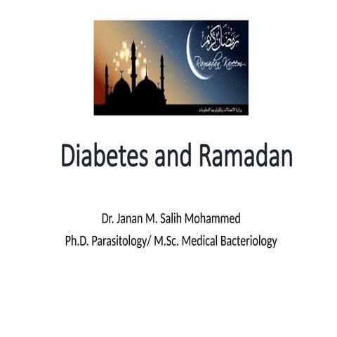 SEMINAR OF RAMADAN.by dr.janan mohammed salihpptx