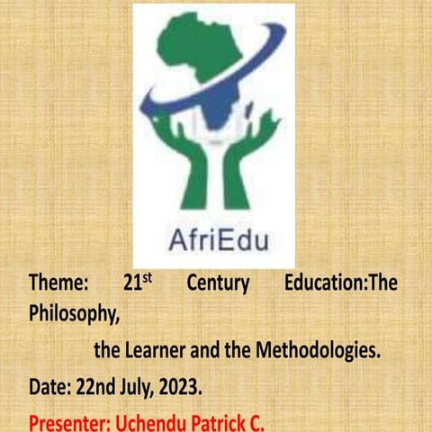 Seminar on 21st Century Education Philosophy.pptx