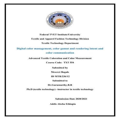 Seminar on color final