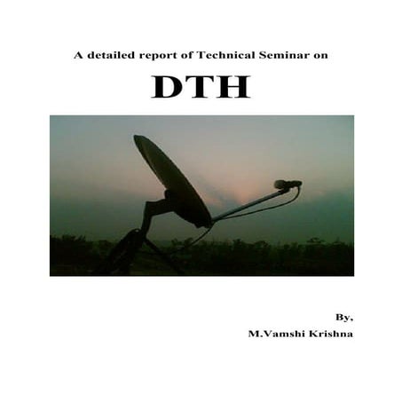 Seminar on dth