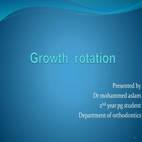 GROWTH ROTATION