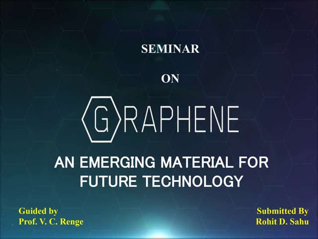 Seminar on graphene