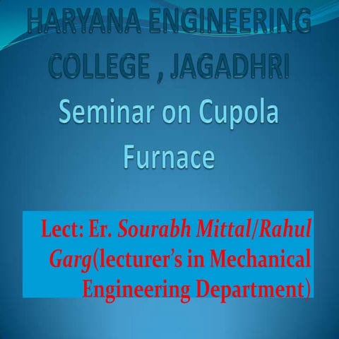 Seminar On Shaper Machine