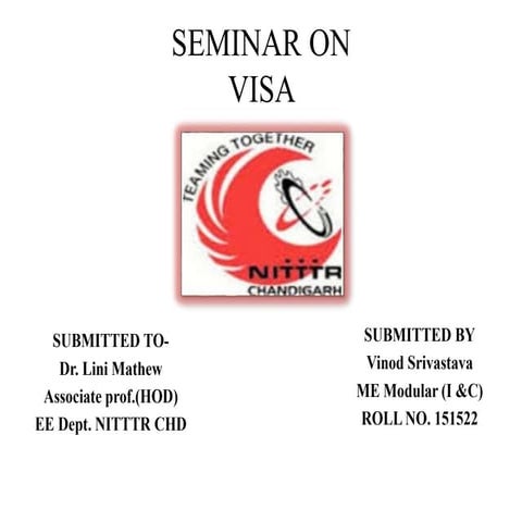 Seminar on visa