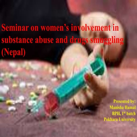 Seminar on women’s involvement in substance abuse and drugs smuggling