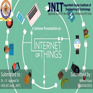 Internet of Things (IoT) - Seminar ppt