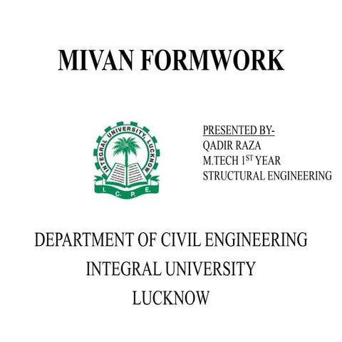 MIVAN FRAMEWORK