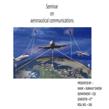 Seminar ppt aeronautical_communication