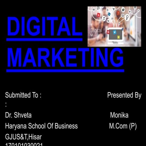  Digital Marketing 