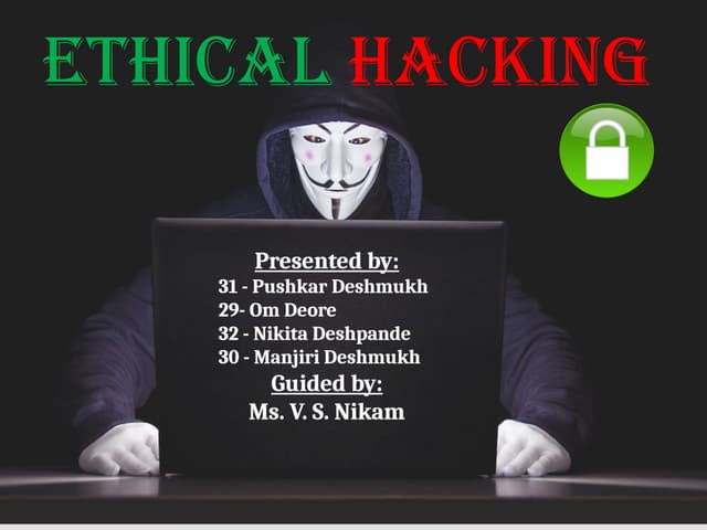 PPPPT ON ETHICAL HACKING212313213213213213