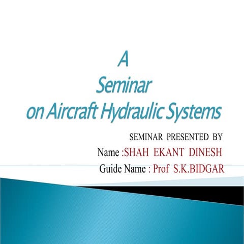 Aircraft Hydraulic System