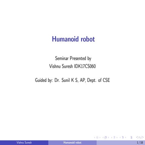 Humanoid Robot