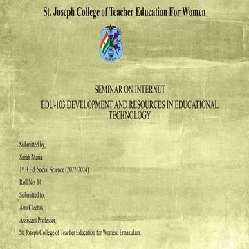 Seminar presentation on Internet.pptx