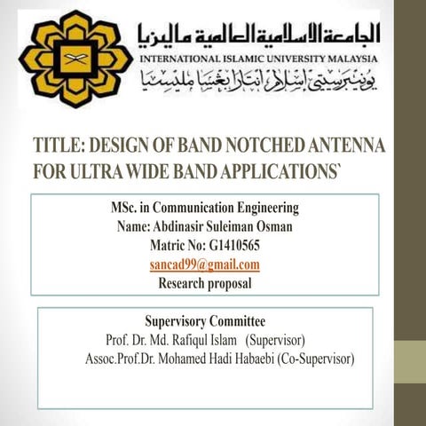 Seminar pressentation