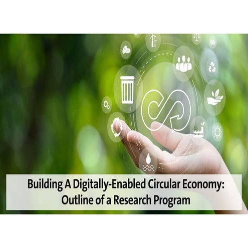 Building a digitally-enabled circular economy