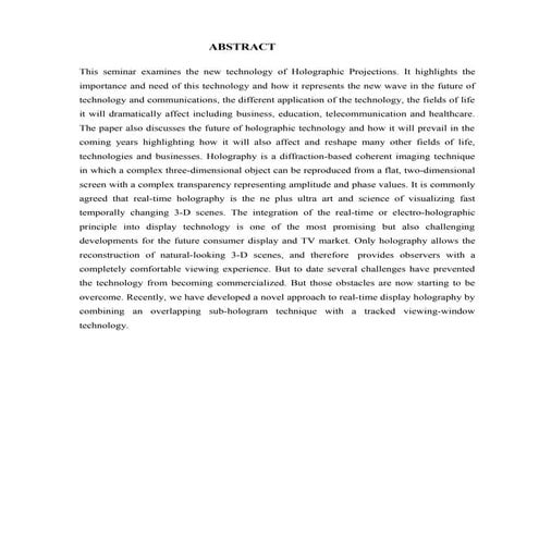 Seminar report neelam