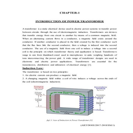 Seminar report theory