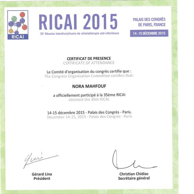 Nora Mahfouf/ Presentations and Public Speaking