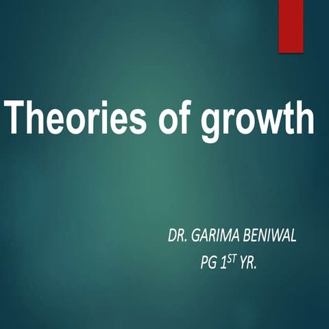Theories of growth