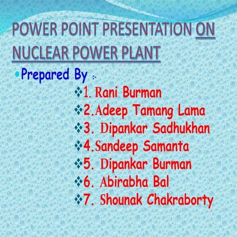 Nuclear Power Plant