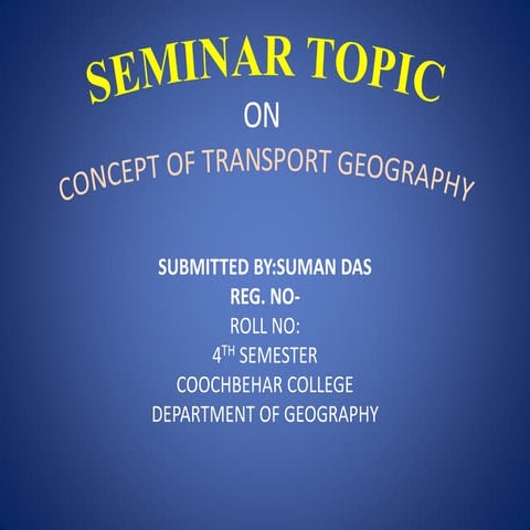 Geography Grade 8 - Trade and transport around the world | PPTX