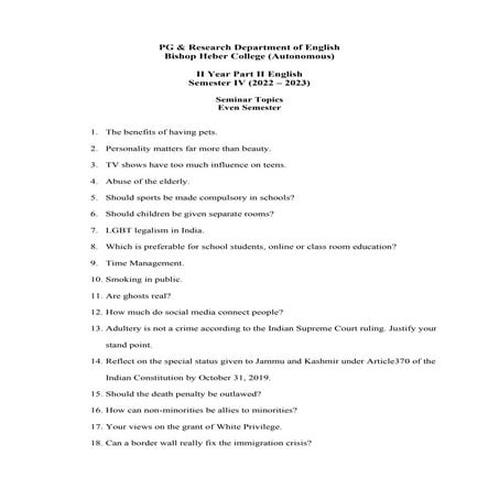 Seminar Topics for BHC students - IV.pdf