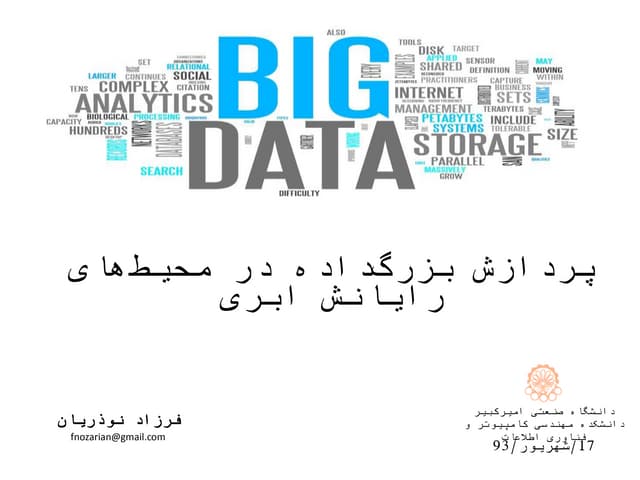 Big Data Processing in Cloud Computing Environments