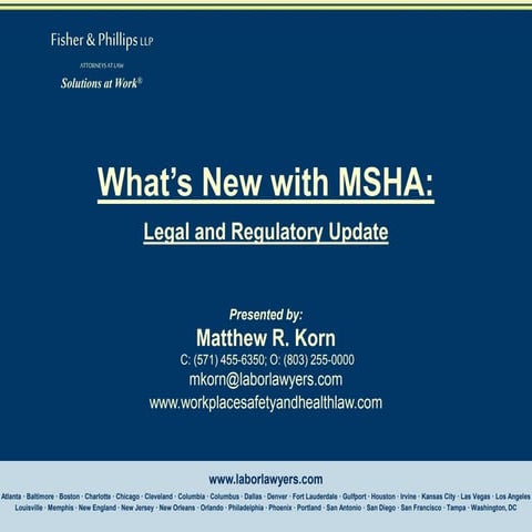 What does MSHA do and it's history!.pdf