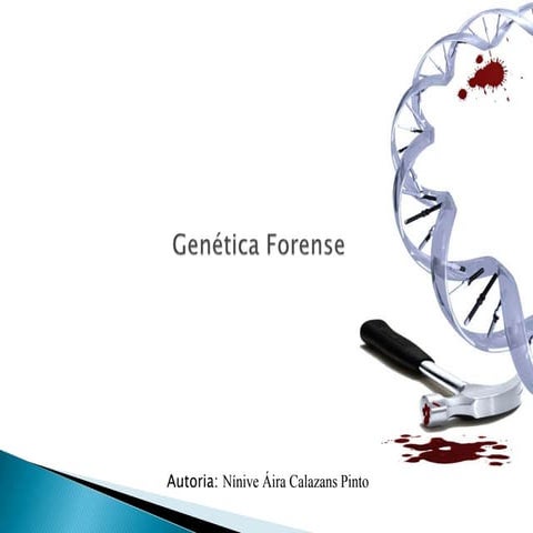 Seminário  genética forense 